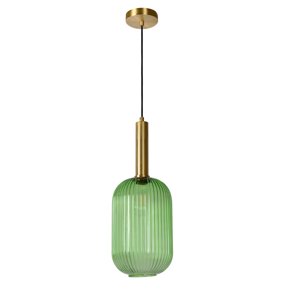 Lucide HanglampMaloto Ø 20cm groen - 45386/20/33